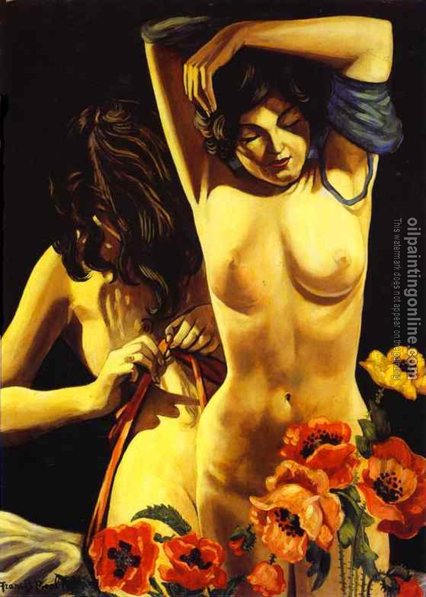 Picabia, Francis - Two Women with Poppies